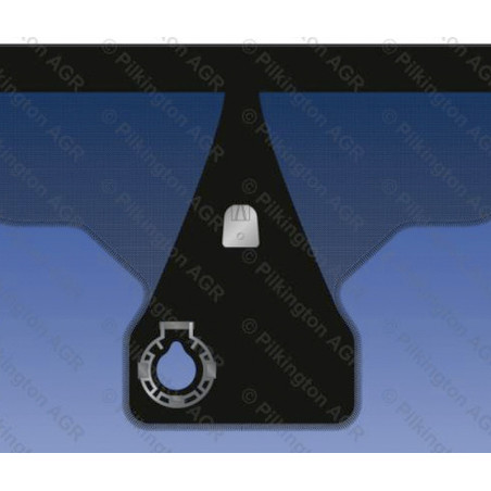 Pare-brise vert avec capteur