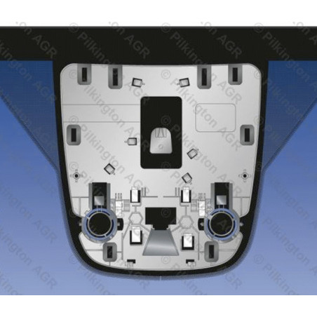 Pare-brise vert avec capteur