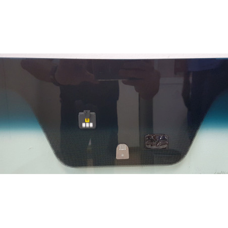 Pare-brise vert dégradé bleu avec capteur