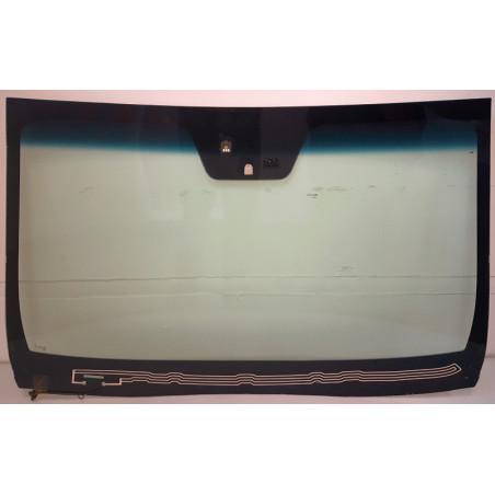 Pare-brise vert dégradé bleu avec capteur