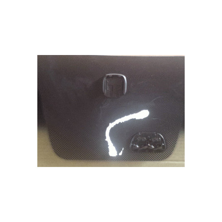 Pare-brise vert dégradé bleu