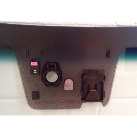 Pare-brise vert dégradé bleu avec capteur