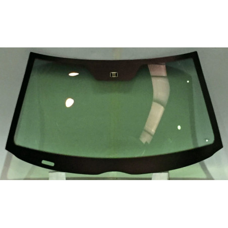 Pare-brise vert dégradé gris avec capteur