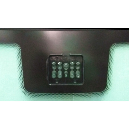 Pare-brise vert encapsulé avec capteur