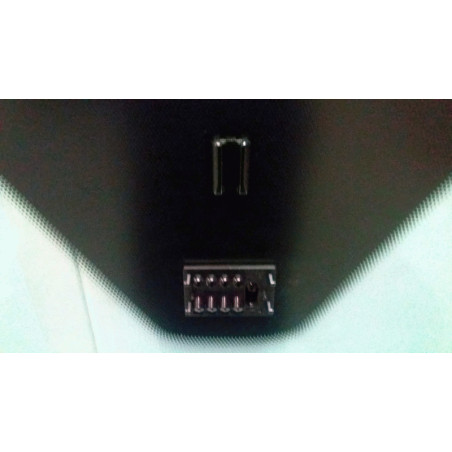 Pare-brise bleu avec capteur