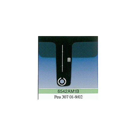 Pare-brise athermique  avec capteur