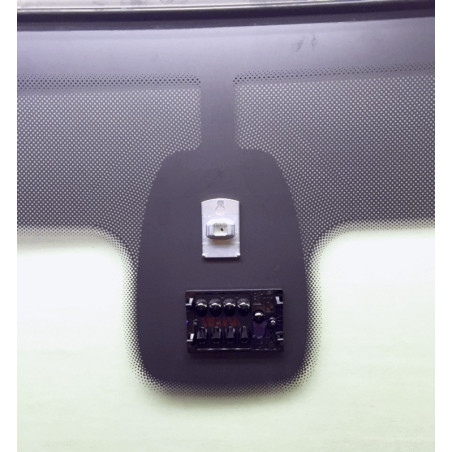 Pare-brise athermique  avec capteur