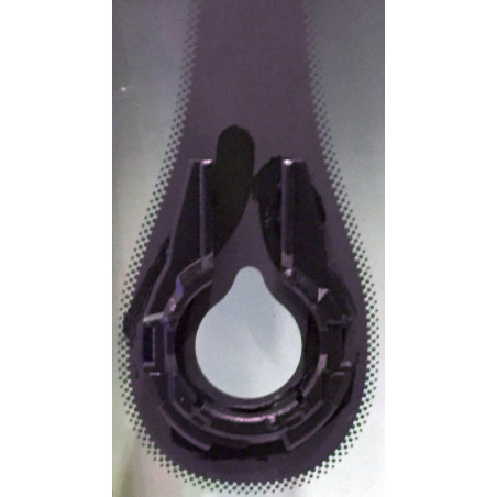 Pare-brise vert dégradé gris avec capteur